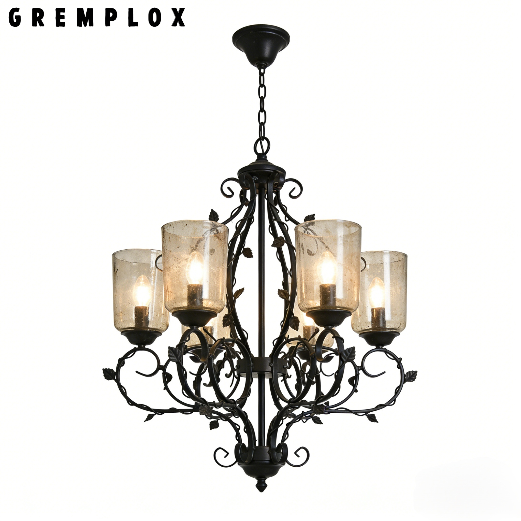 แสงไฟบรรยากาศสไตล์ชนบทย้อนยุค