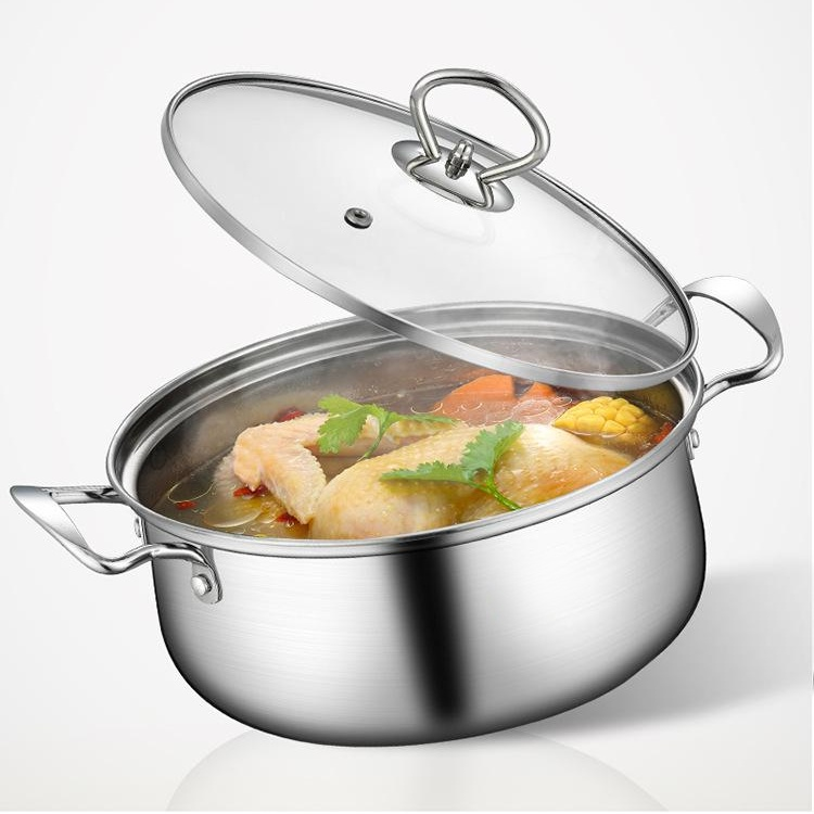 三件套鍋具套裝奶鍋+炒鍋+湯鍋