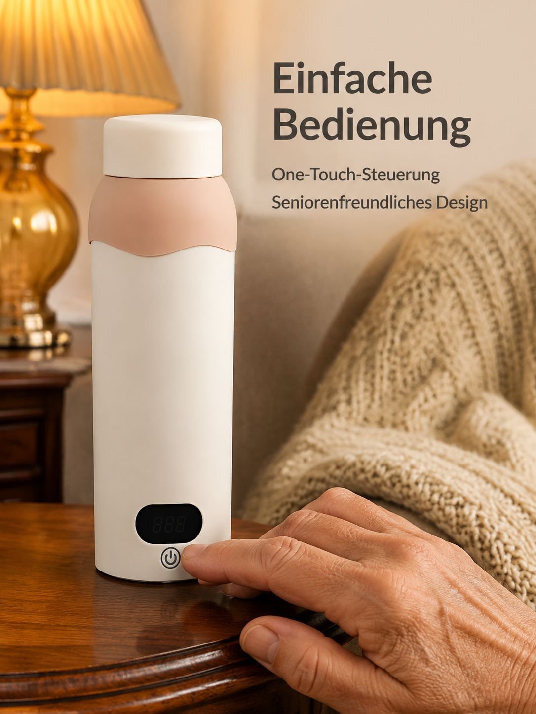 Vielseitiger Mini-Wasserkocher für Tee und Kaffee