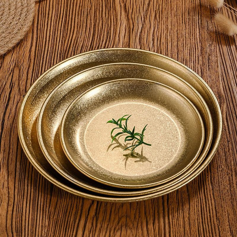 Round Stainless Steel Tray