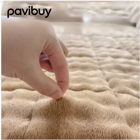 ที่นอนขนกระต่ายนวมอุ่นสบาย