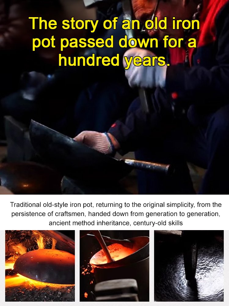 [Uncoated healthy pot] Iron-supplemented pure iron non-stick pot