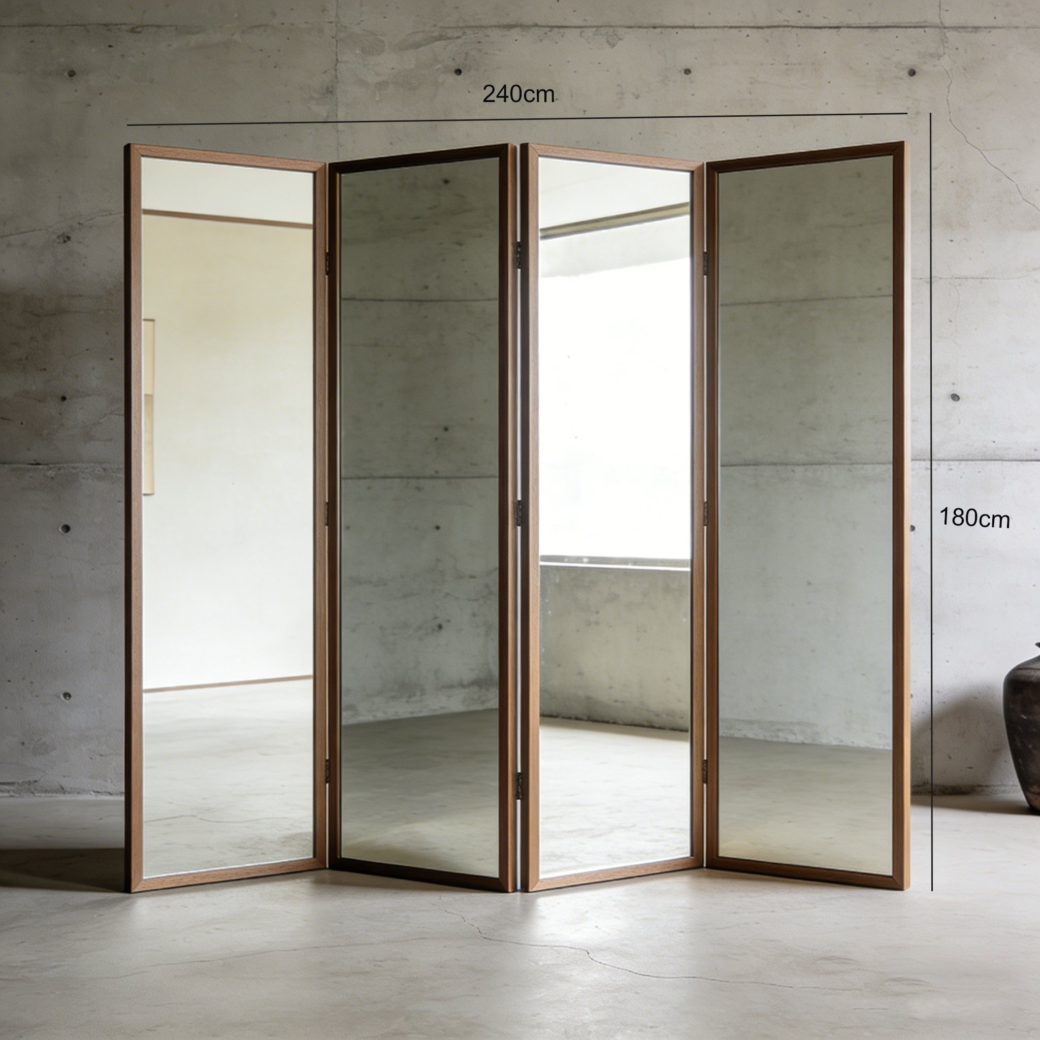 折りたたみ式で省スペースな間仕切りパーテーション