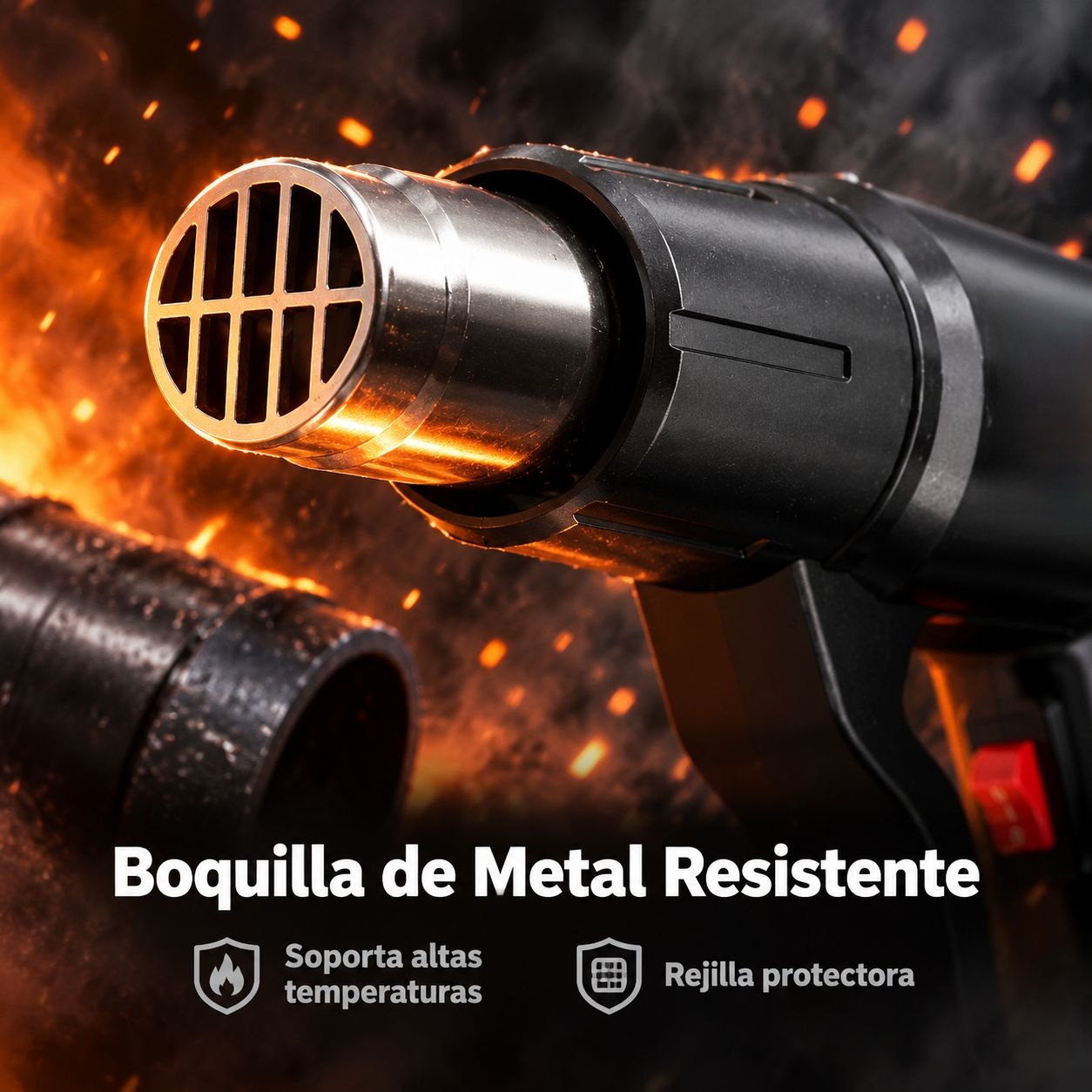 Herramienta multifunción de pistola de calor para soldadura