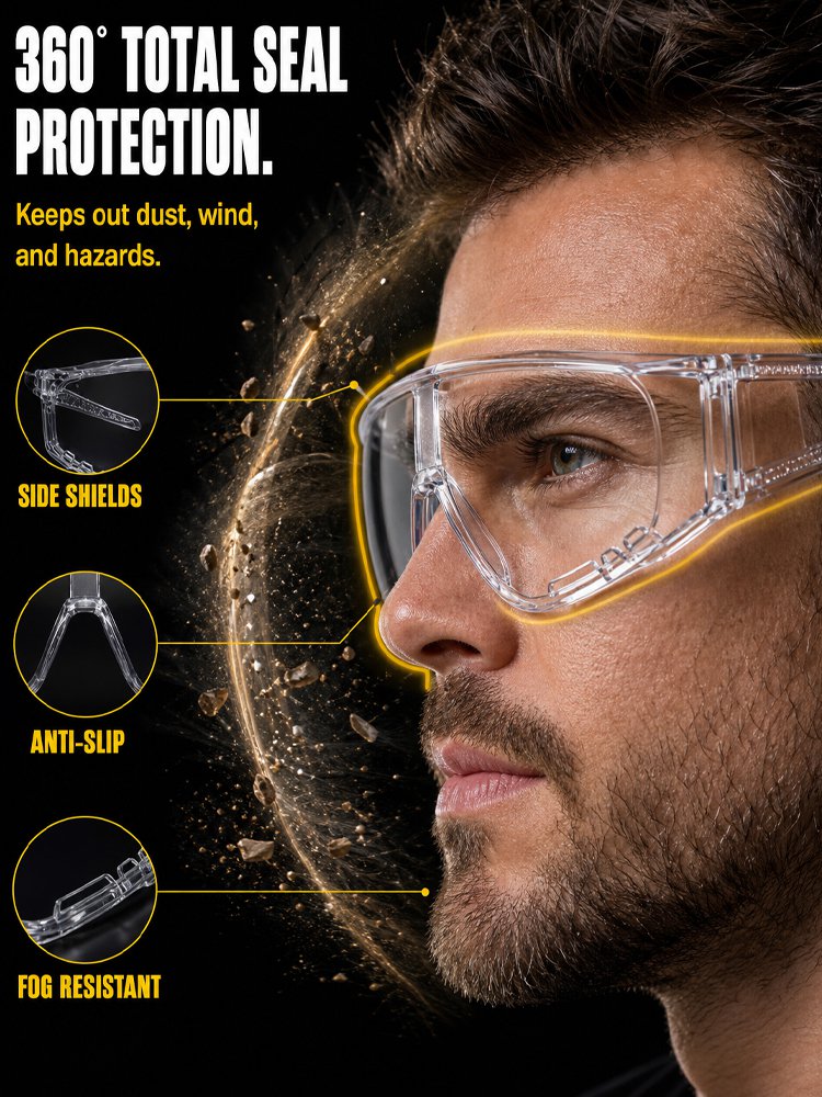 Military-grade intelligent photochromic multi-purpose goggles