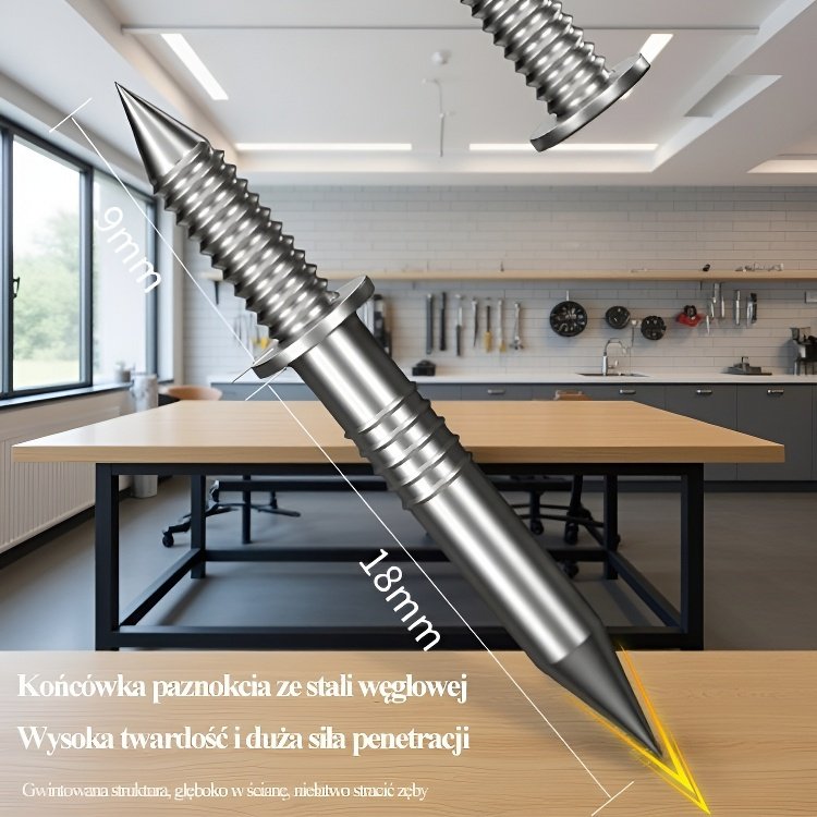  Bezśladowe haki rogowe