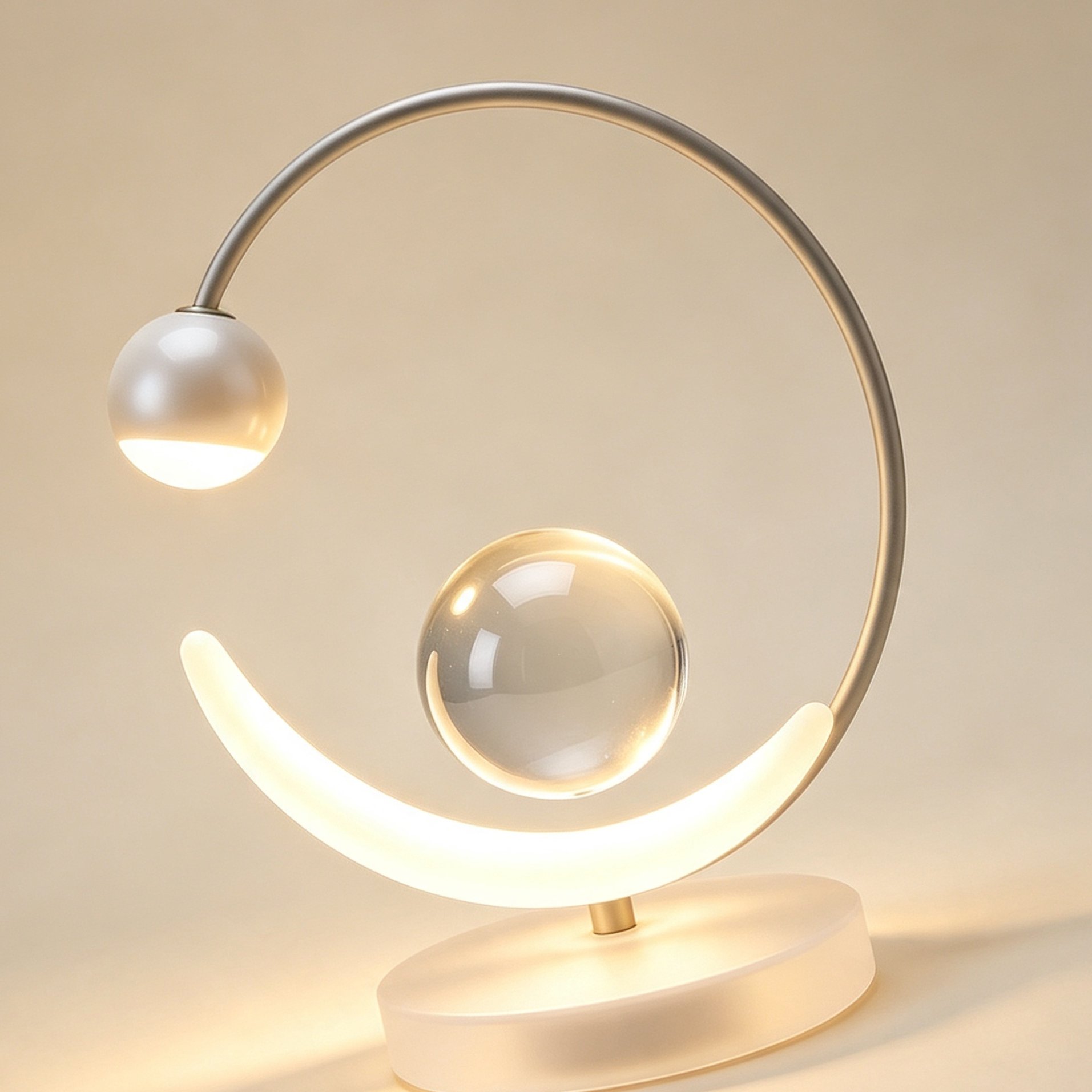 Starry Night Crystal Artistic Ambient Table Lamp (2 pieces)