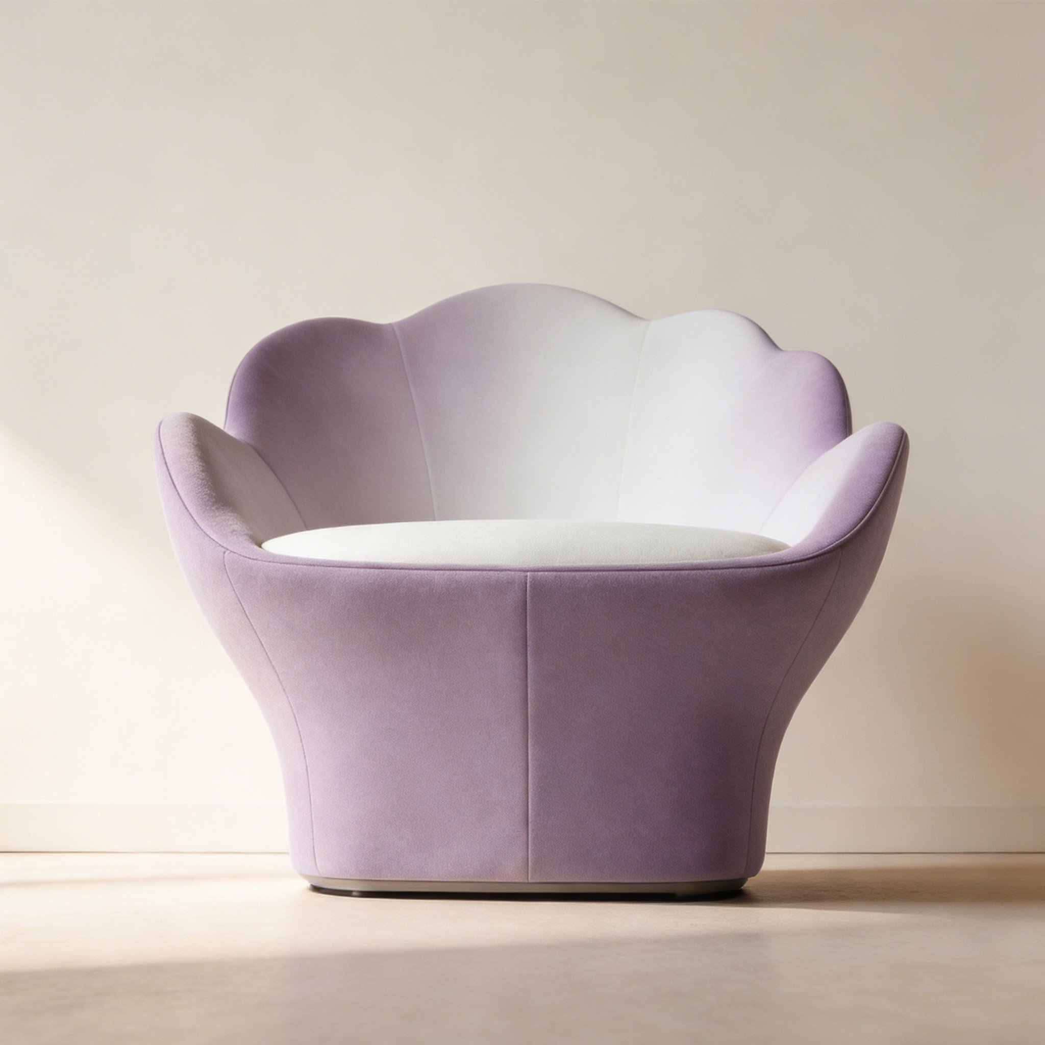 꽃 모양 1인용 소파 의자