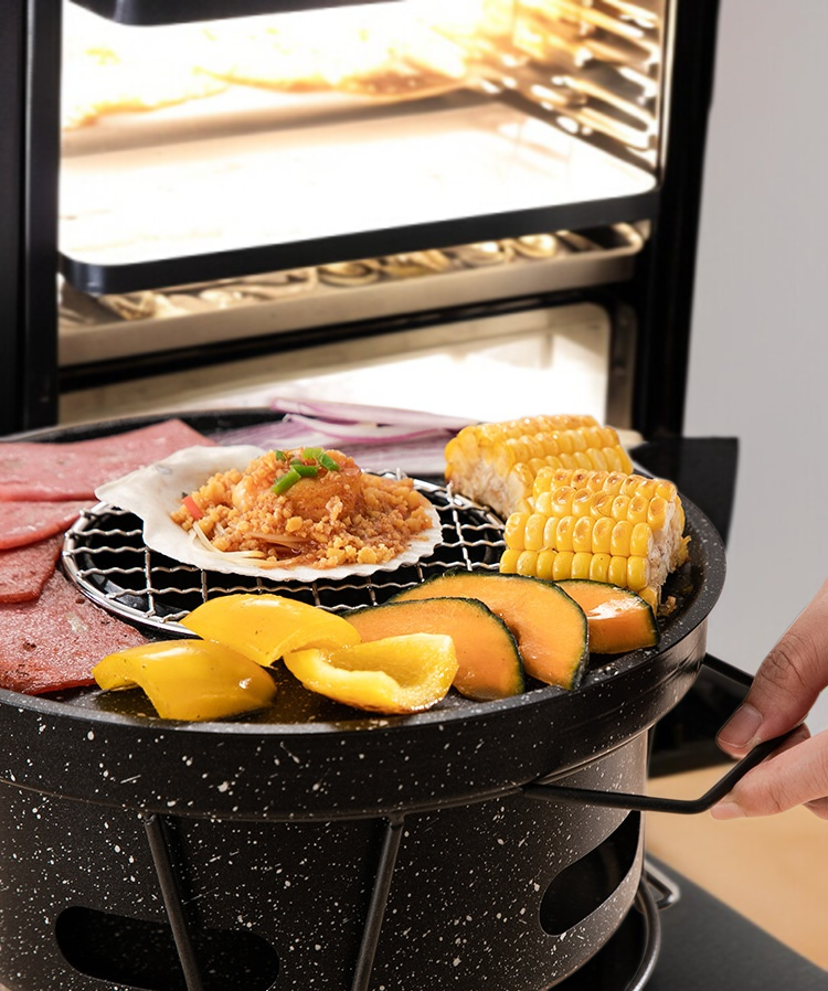 アウトドアで活躍する暖炉コンロ