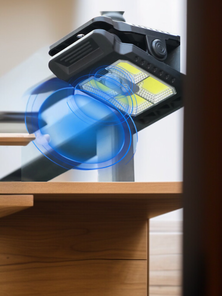 クリップ式ソーラーセンサーライト