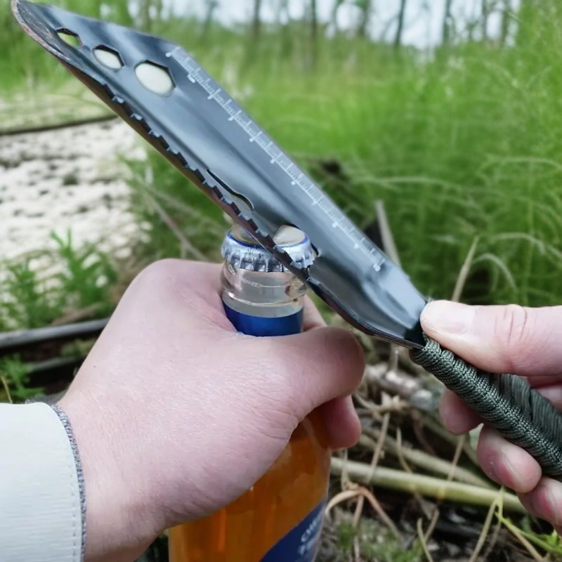 야외 휴대용 스테인리스 삽 캠핑·등산 필수품