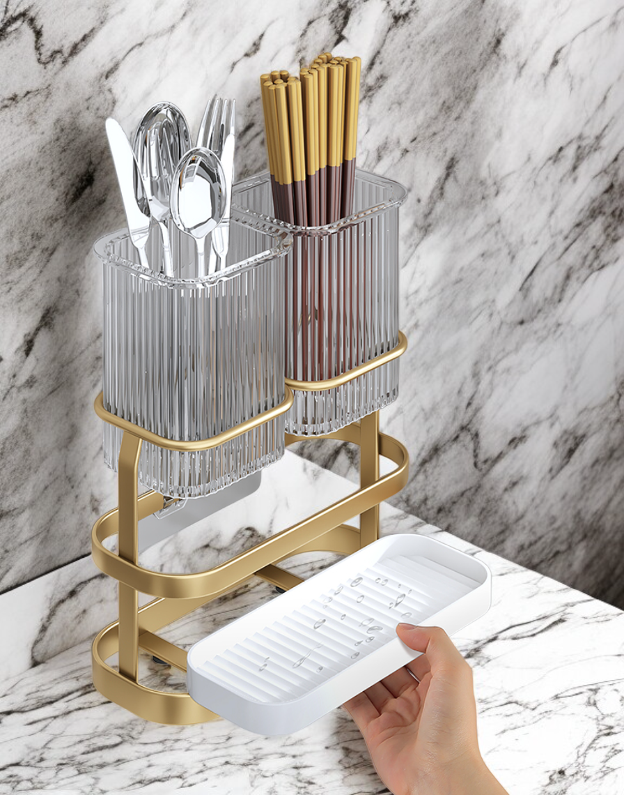 多機能なカトラリー収納筒
