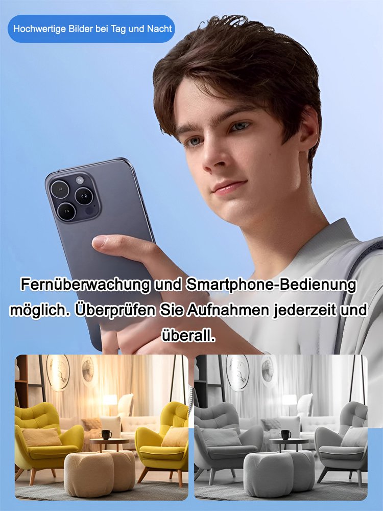 Intelligente Mini-Ultra-HD-Kamera