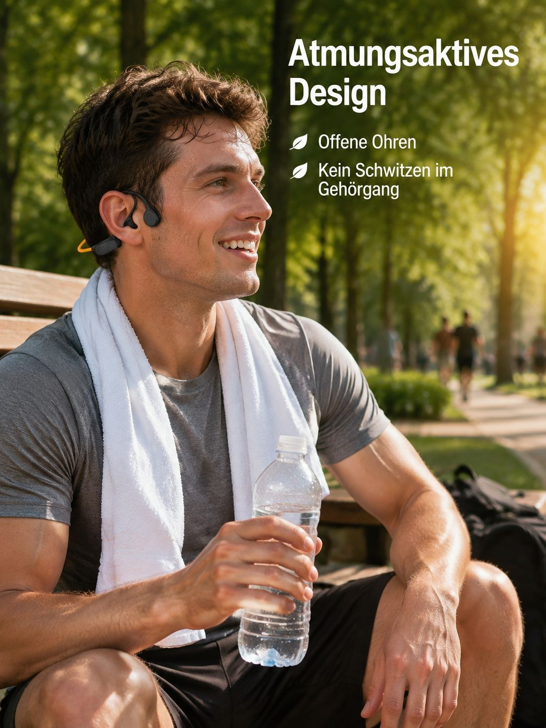 Leuchtende Bluetooth-Kopfhörer für einen modernen Lifestyle