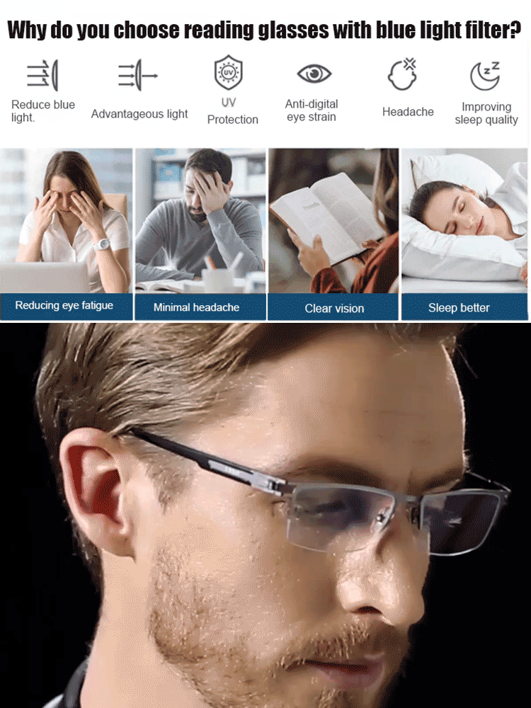 Smart Zoom Reading Glasses 