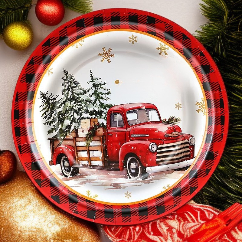 크리스마스 용품 일회용 종이컵