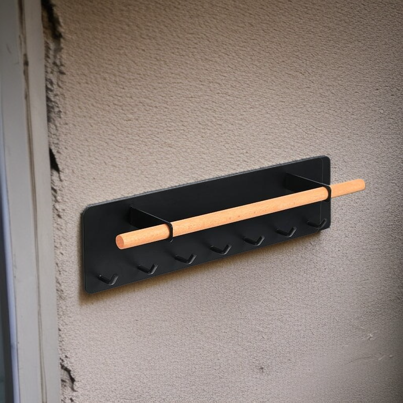 드릴 작업 없이 벽에 부착하는 자석식 우산 선반