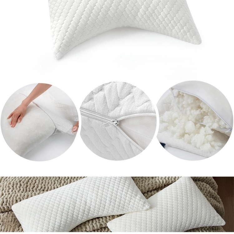 Crescent shaped Neck and Vertebral Correction Sleep Pillow