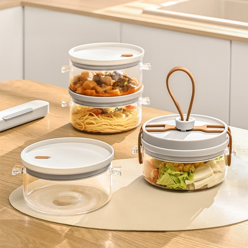 Sealed Glass Food Container for Microwave