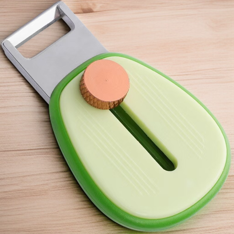 ポータブルアボカドピーラー、ミニ伸縮式ピーラー、ステンレススチール