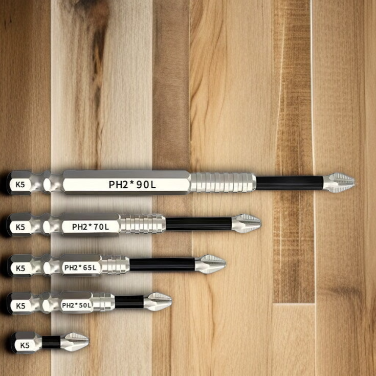 바람비트 고강도 십자비트 미끄럼방지 고경도 강자성드라이버비트