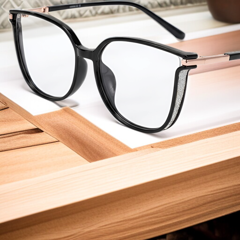 Kleine Bestie - Boston Vintage Brillen mit großem Rahmen