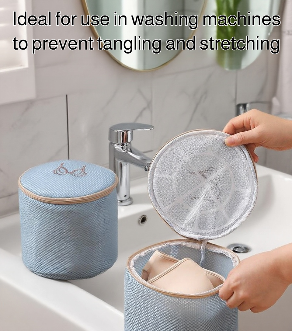 Mesh cleaning bag for underwear protection