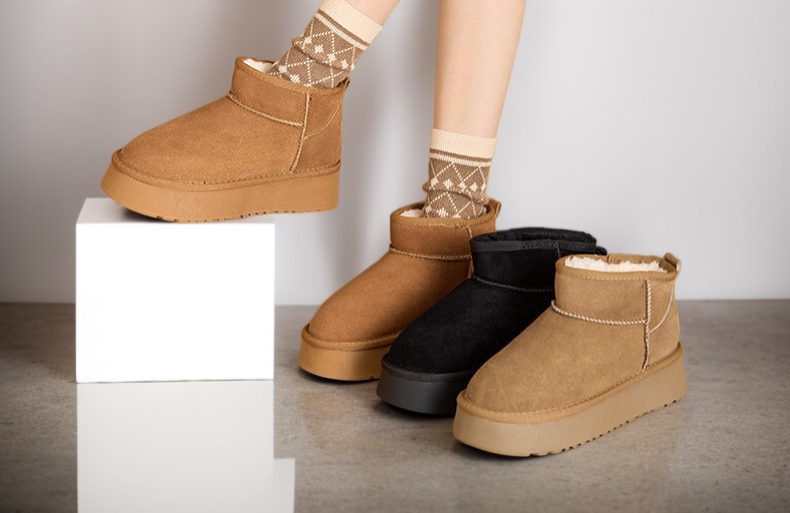 편안한 착화감의 여성 눈 부츠