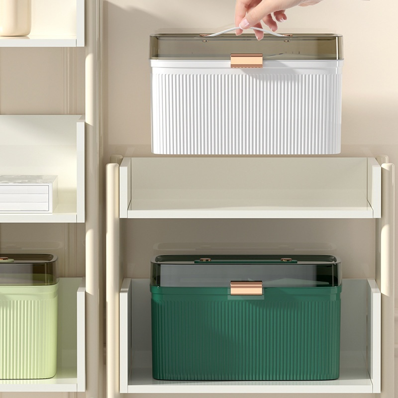 Large Capacity Multi-layer Medicine Box for Home Use