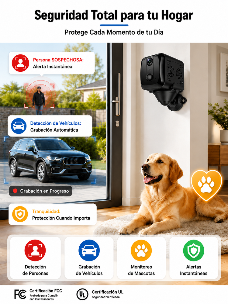 [wifi de doble frecuencia] Cámara de vigilancia infrarroja