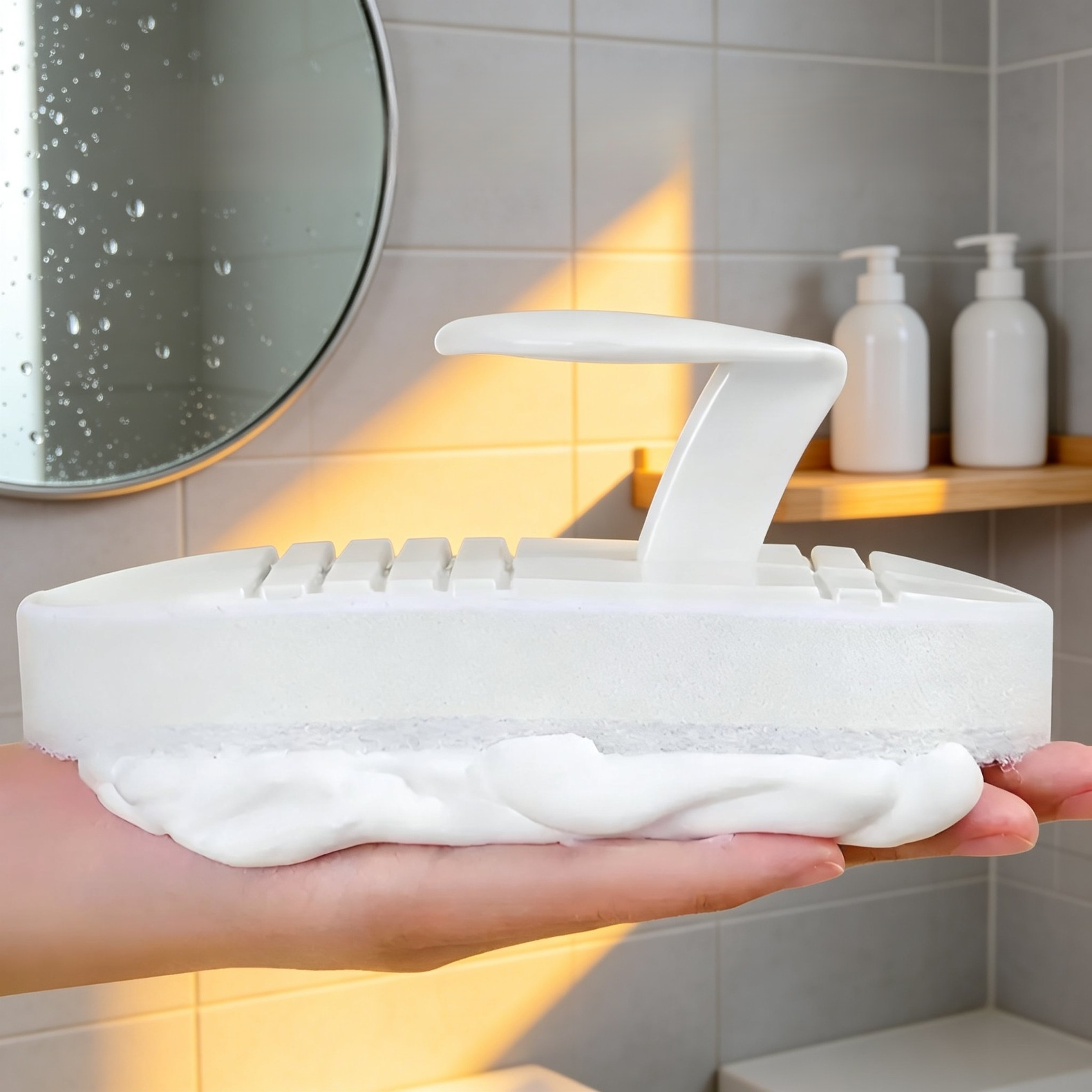 Accesorio de limpieza doméstica para encimeras