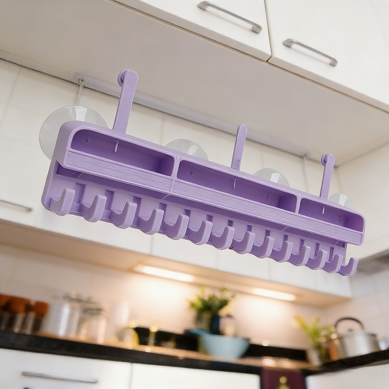 Konyhai szilikon fali tároló, multifunkcionális kalaptartó