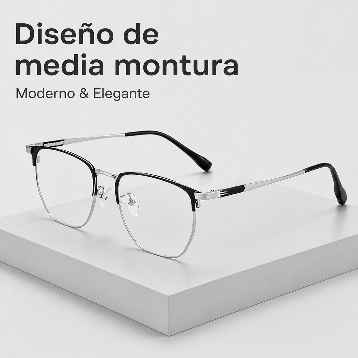 Gafas de lectura ultraligeras sin montura completa