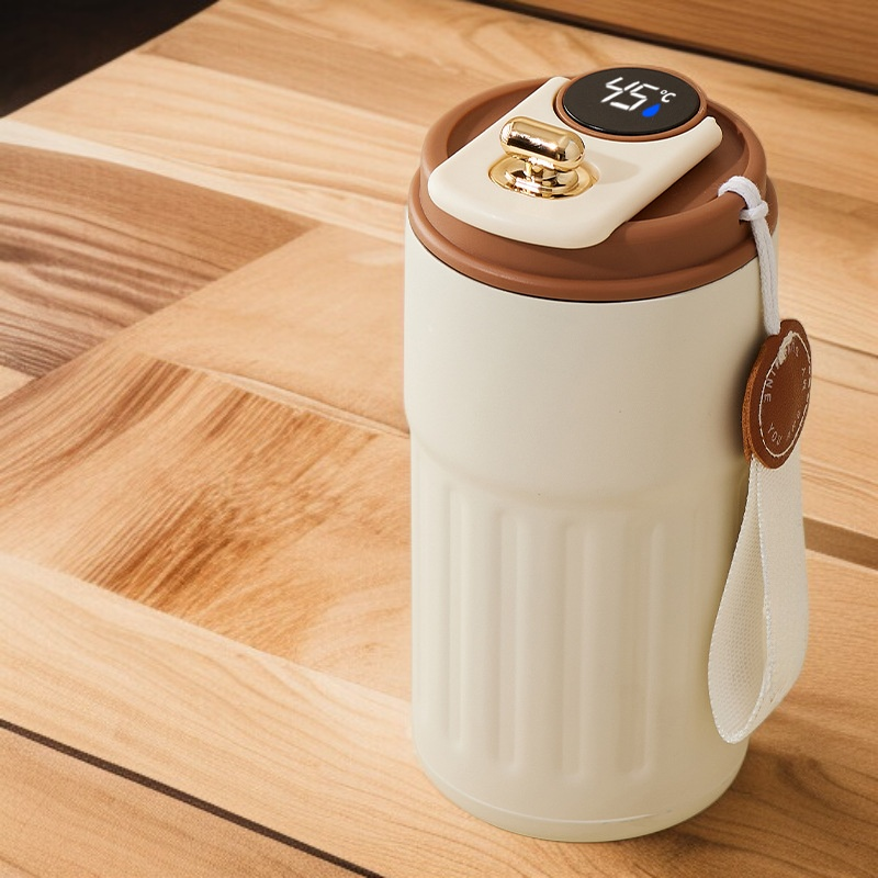 스마트 온도 표시 기능이 있는 316 스테인리스 스틸 보온컵