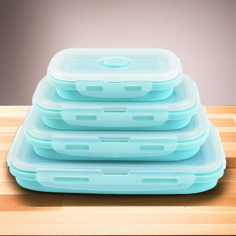 矽膠折疊便當盒