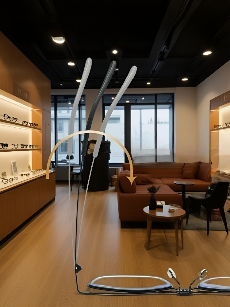 نظارة قراءة مع عدسة متعددة البؤر لقراءة واضحة في كل مسافة