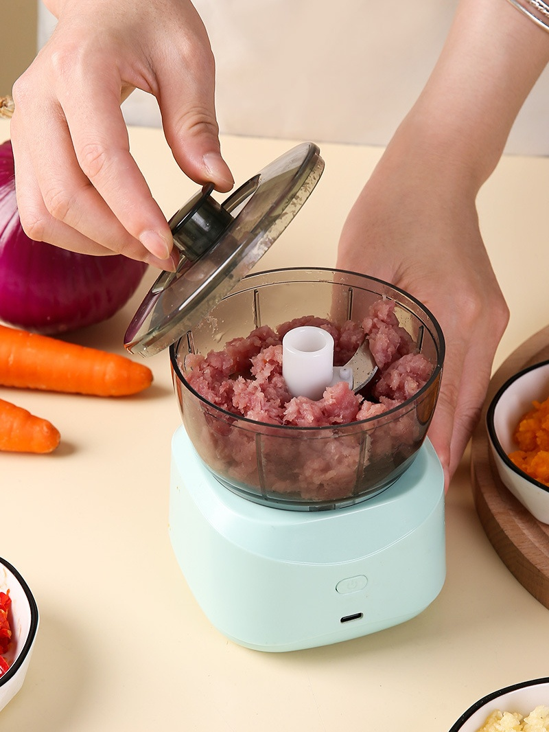 Electrodoméstico de cocina para picar carne y verduras