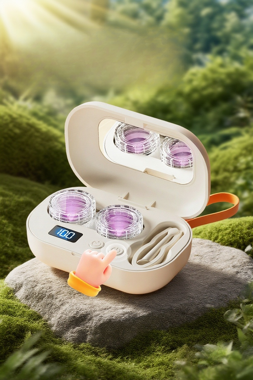 安全無殘留清洗隱形眼鏡細節圖