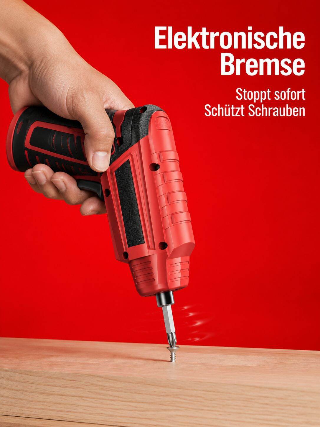 Multifunktionaler Schraubendreher im Einsatz