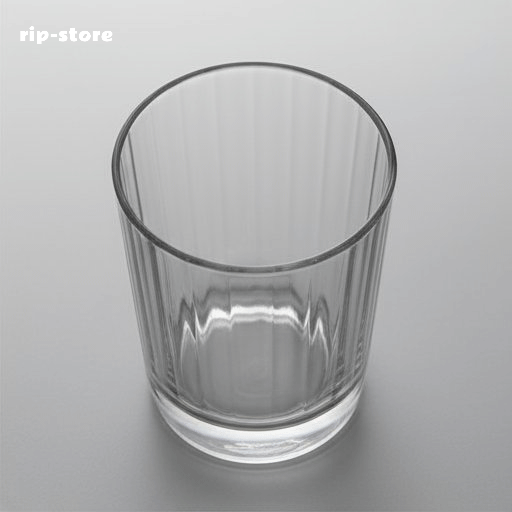 Chinese style glass cups for home use (10 pieces)