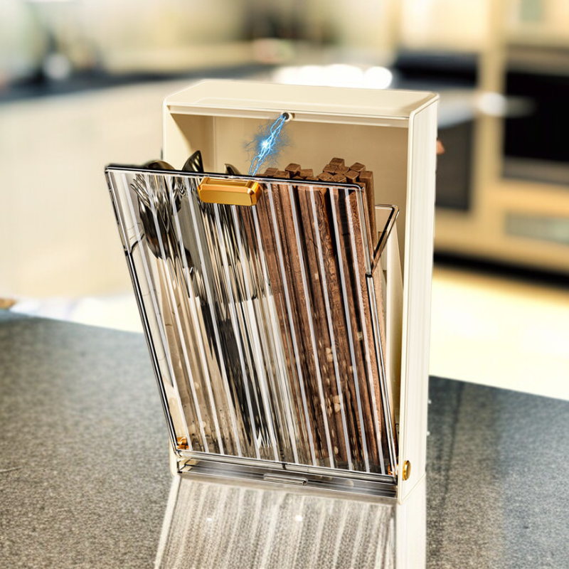 Wall-mounted chopstick holder