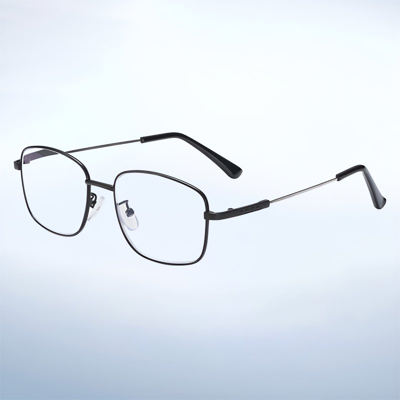 Gafas de lectura ultraligeras con montura grande y multifocales de titanio