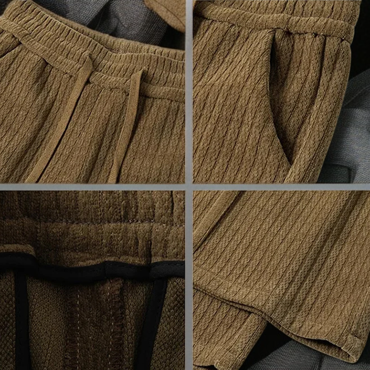 하이웨이스트 스트레이트 코듀로이 도톰 와이드 팬츠