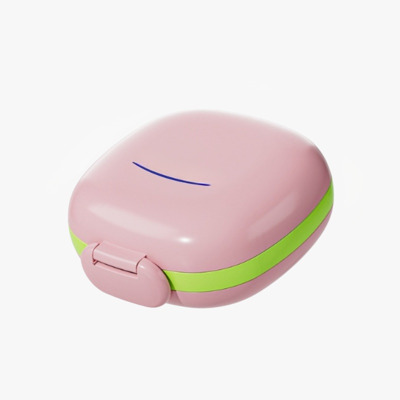 Mini dispensador semanal de pastillas Reminder Onthego, caja portátil y sellada