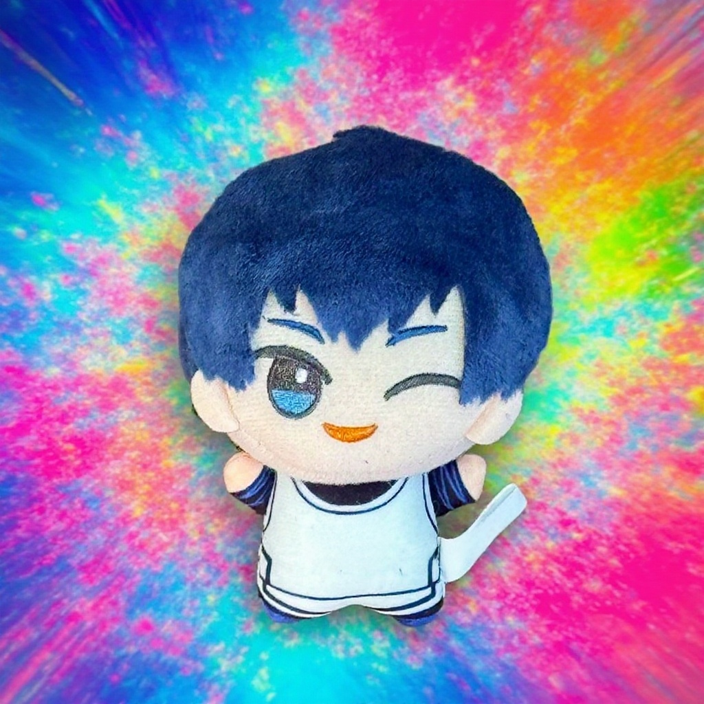 دمية قطيفة على شكل مهاجم دوري كرة قدم، دمية لطيفة، حقيبة، قلادة