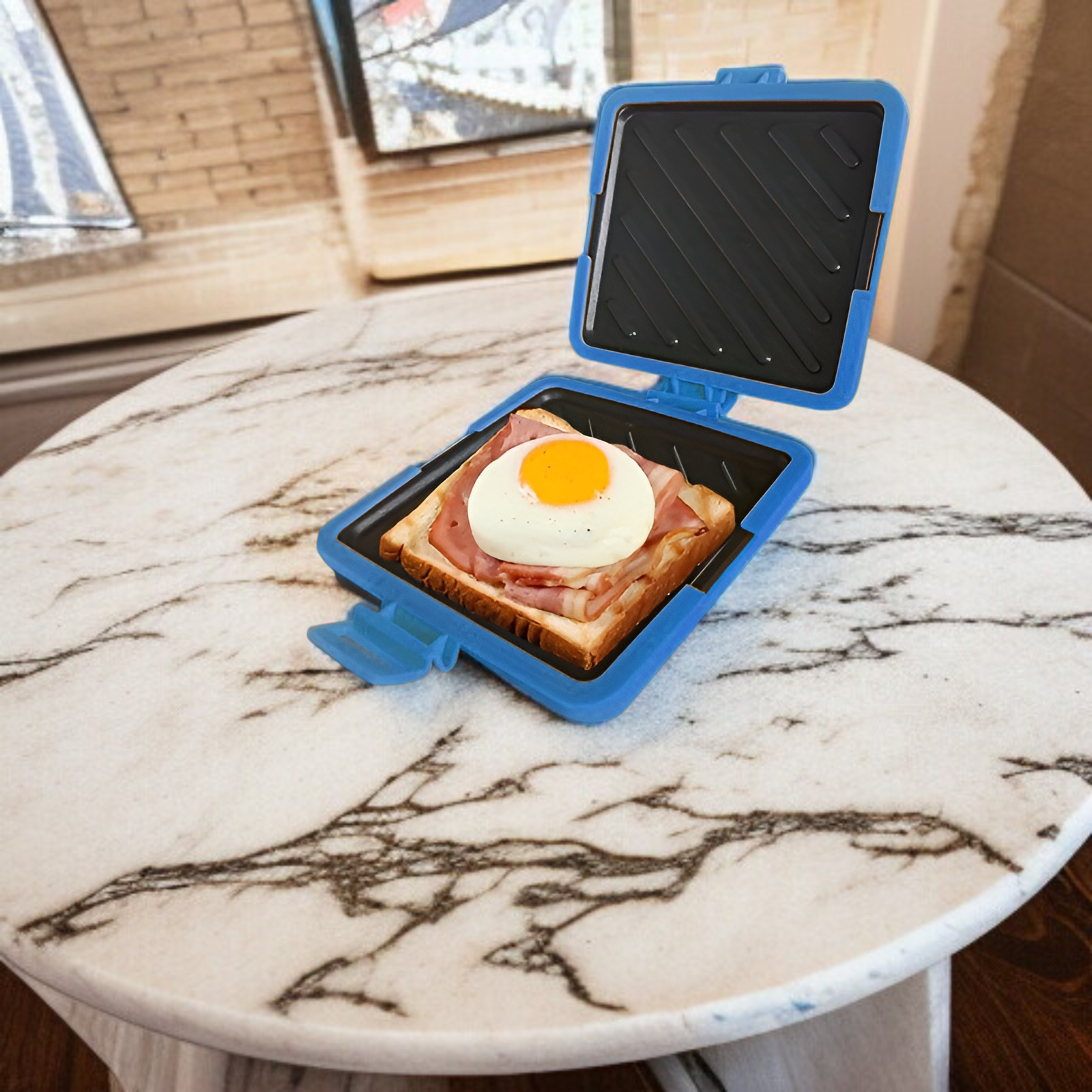 電子レンジでパンを焼く焼き皿