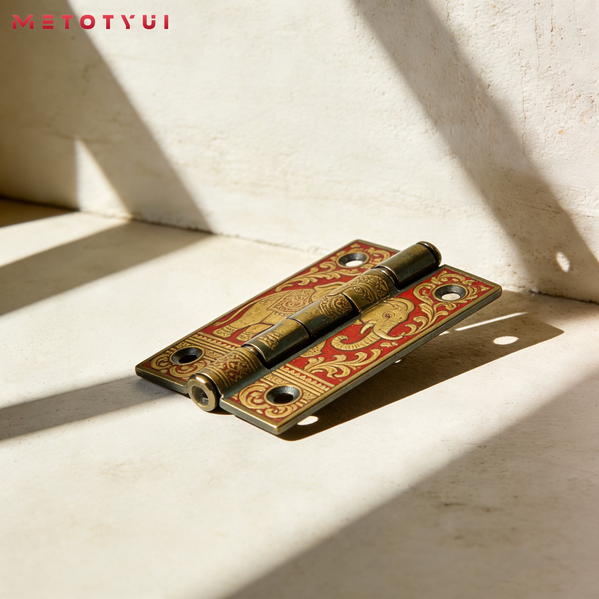 บานพับสแตนเลส 304 แบบไร้เสียง บานพับแบบลูกปืนหนา (แพ็ค 10 ชิ้น)