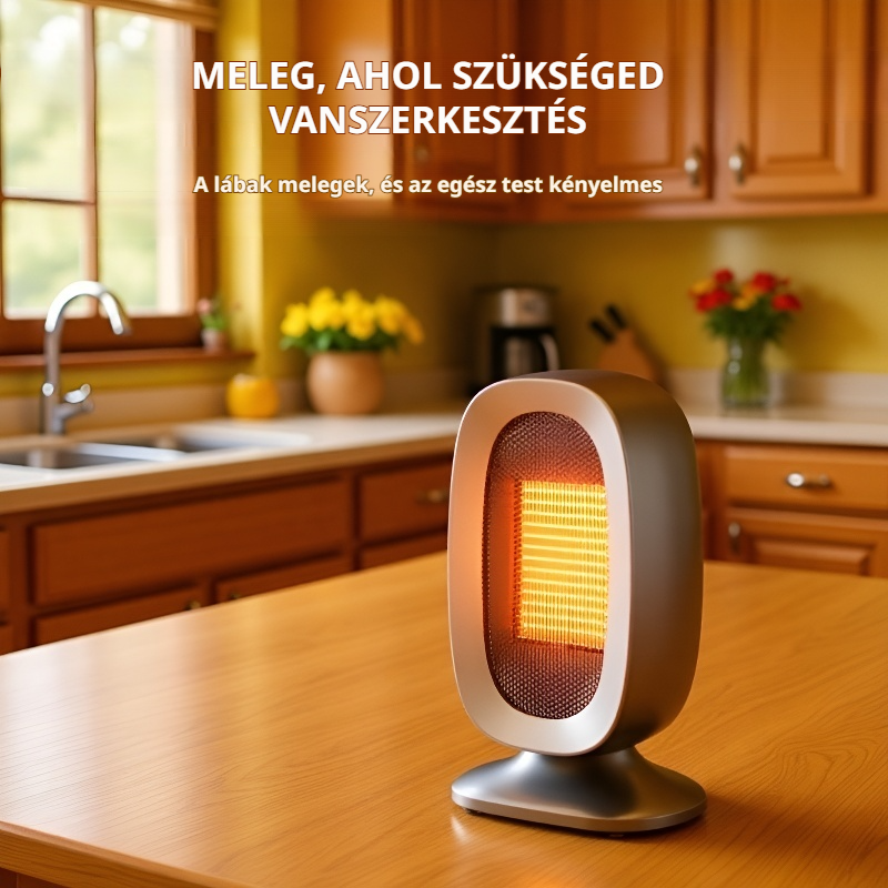 Gyorsfűtésű otthoni álló ventilátoros fűtő