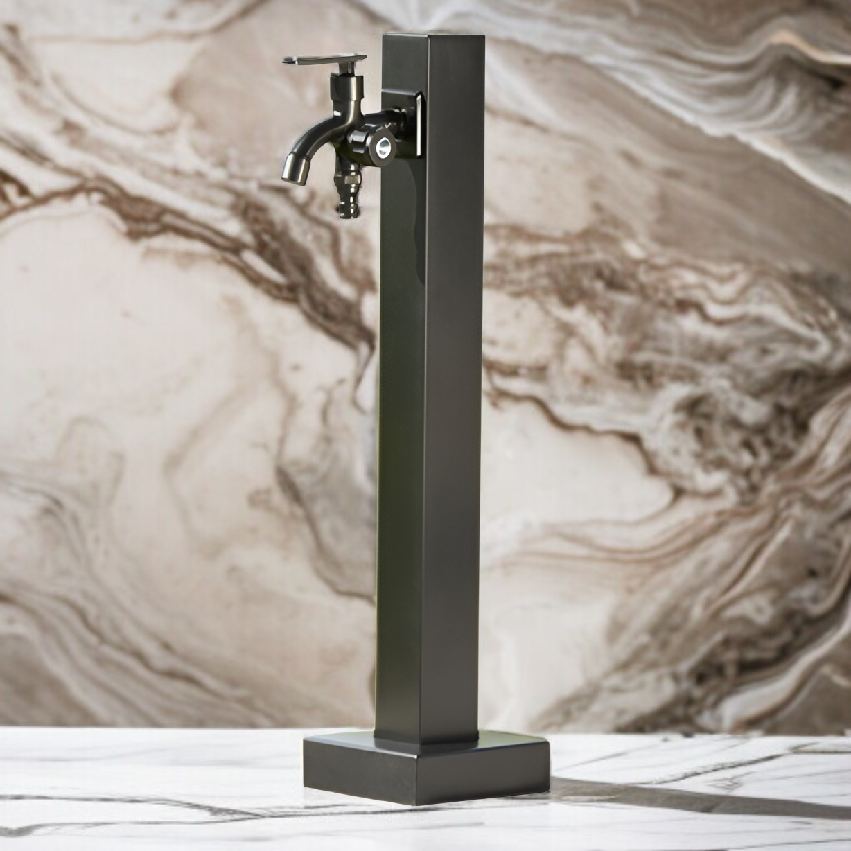 ก๊อกน้ำคอลัมน์สวนกลางแจ้ง ดีไซน์ทันสมัย