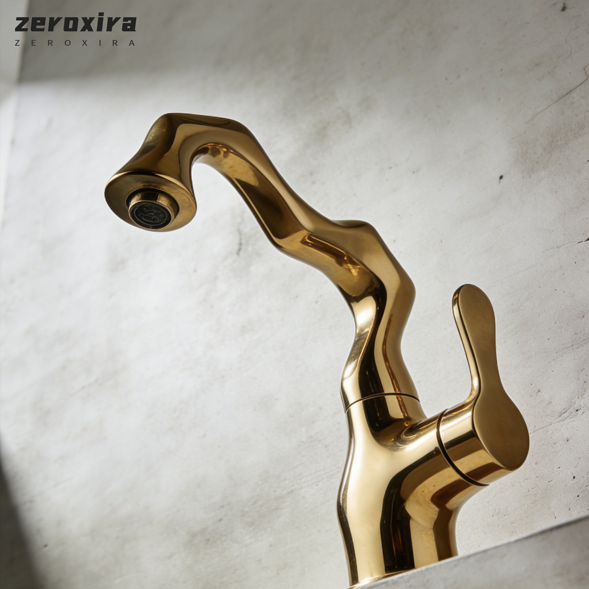 Edelstahl Wasserhahn für die Küche